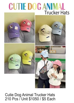 Cutie Dog Trucker Hats